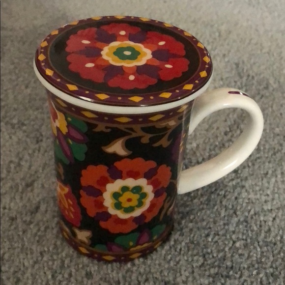 Vera Bradley Other - Vera Bradley Floral Mug with Lid